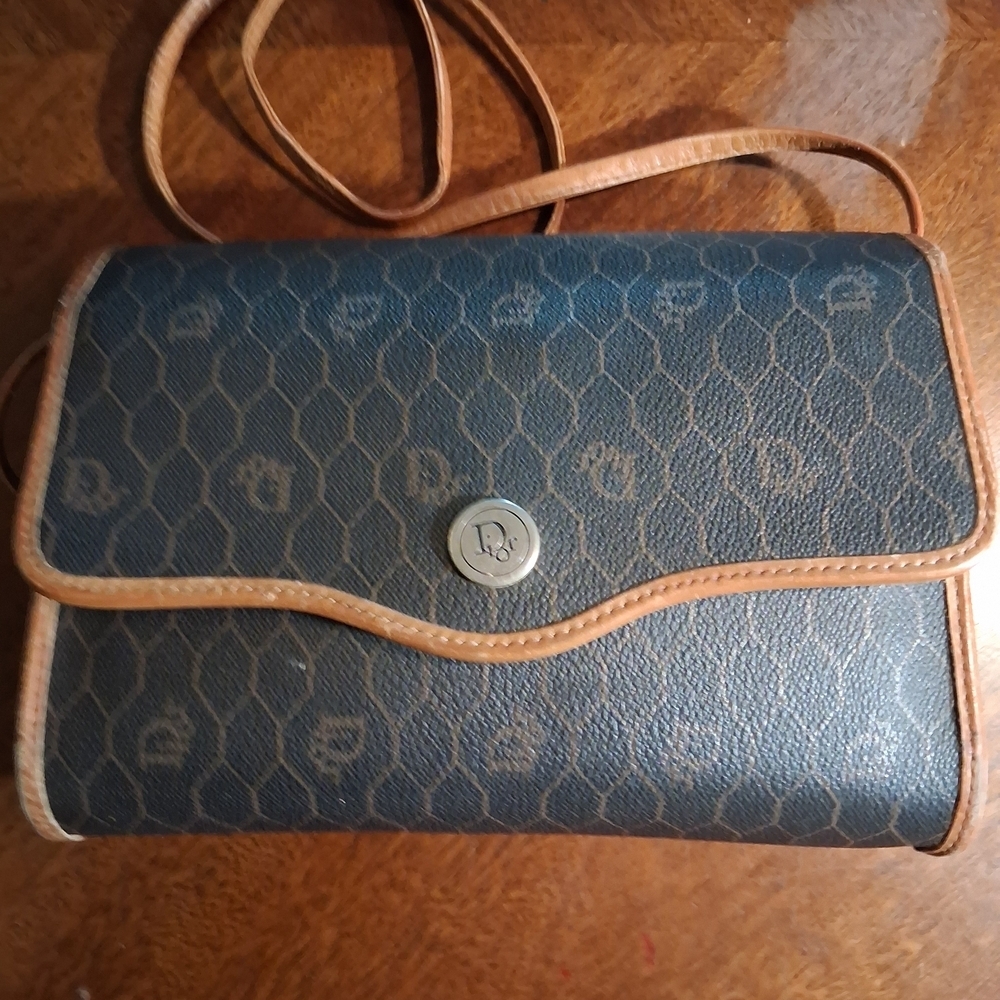 Authentic Christian Dior Shoulder Brown Honey Co Bag - Picture 4 of 16